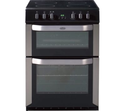 BELLING FSE60DOP 60 cm Electric Ceramic Cooker - Stainless Steel BELLING FSE60DOP 60 cm Electric Ceramic Cooker - Stainless Steel